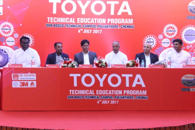 India – Toyota partnerships with Don Bosco to train Youth in Skill Training