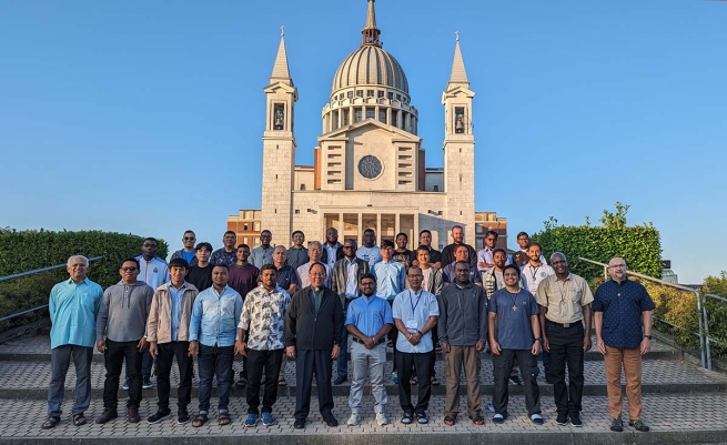Italia - Miembros de la 154ª Expedición Misionera a Colle Don Bosco