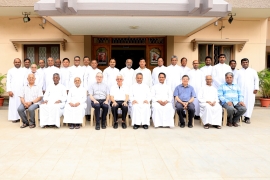 Índia – Conselheiro Regional para a Ásia Sul e Autoridades da UPS visitam a Inspetoria de Chennai
