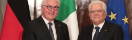 Italia - Visita privada conjunta de los Presidentes de Italia y Alemania, Sergio Mattarella y Frank-Walter Steinmeier, a la comunidad de migrantes de la Asociación Don Bosco 2000