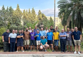 Italie – Le P. Gildásio Mendes avec des jeunes salésiens de Sicile pour une rencontre de formation