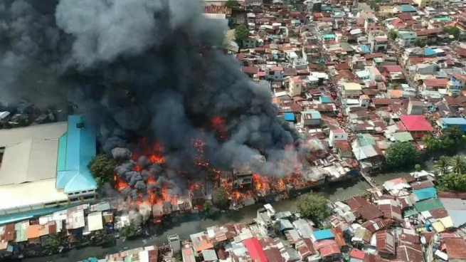 Philippines – L’œuvre salésienne « Don Bosco Pasil » endommagée par un incendie