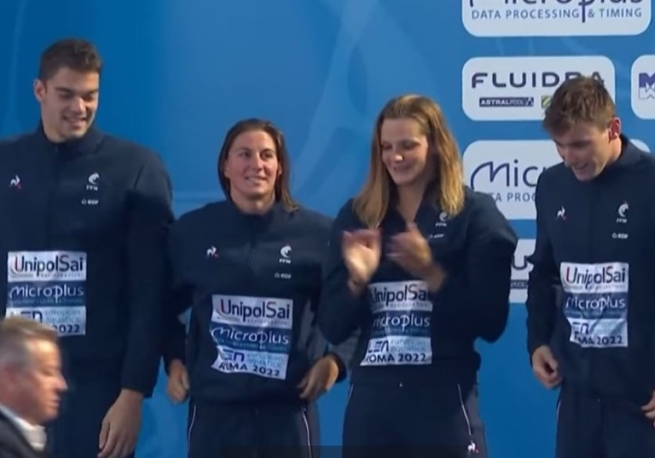 Francja - Wychowankowie “Don Bosco Nice” zdobywają komplet medali na Mistrzostwach Europy w pływaniu w Rzymie