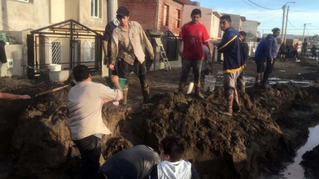 Argentina - Solidarity in good hands with the "Exploradores de Don Bosco"