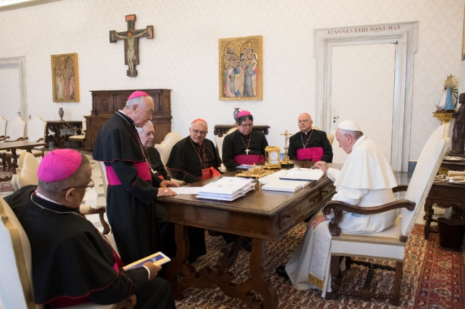 Vaticano - Los Obispos de Venezuela se reúnen con el Papa