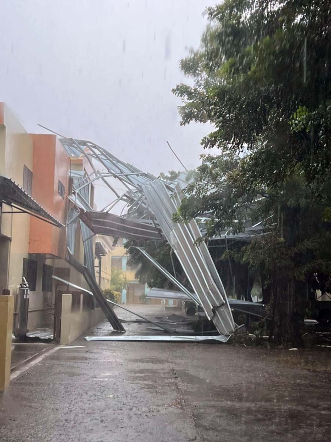 Dominican Republic – An unexpected tornado hits the Salesian centre in Mao