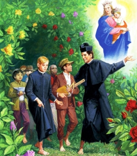 RMG – Conoscere Don Bosco: il suo profetico sogno del pergolato di rose