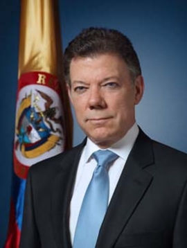 Colômbia – Mensagem do Presidente da República, Juan Manuel Santos, pela morte do P. de Nicoló