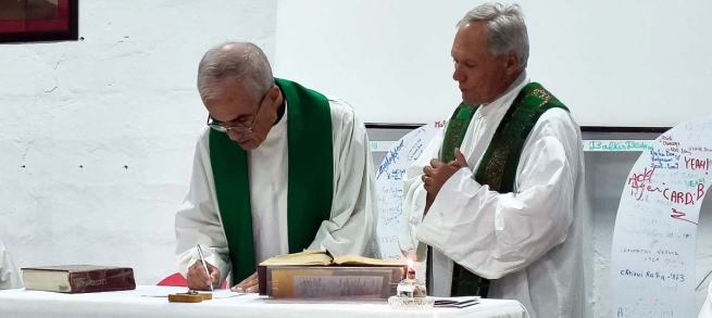 North Africa- Installation of the first Superior of the new North African Circumscription: Fr Domenico Paternò