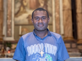RMG – The missionaries of the 154th Salesian Missionary Expedition: Joshua Tarere, from Papua New Guinea (PGS) to South Sudan (DSS)