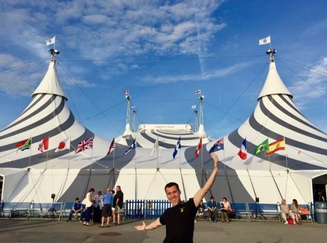 Canada - "Cirque du Soleil": the work experience of a former Salesian pupil of Sarrià