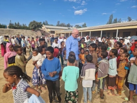 Etiopia – Visita dell’Economo Generale, sig. Jean Paul Muller, alla Visitatoria AET, la prima dopo la guerra