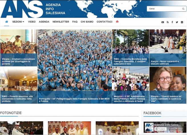 RMG – Il sito di ANS: condividere le cose buone che i Salesiani fanno nel mondo