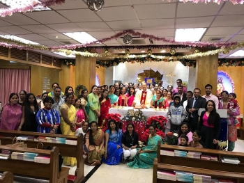 China – Celebração de Natal na Paróquia salesiana de Saint Louis