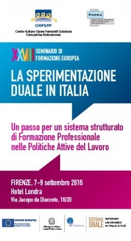Italia – La sperimentazione duale al centro del XXVIII Seminario Europa