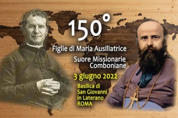 Italie - Dans la Basilique Romaine de Saint-Jean de Latran, on célèbre le 150e anniversaire des Missionnaires Comboniennes et des FMA
