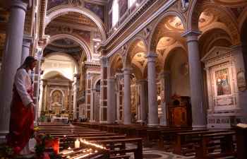 Kościół Najśw. Serca PJ w Rzymie, gdzie Ks. Bosko rozpłakał się w czasie Mszy św.