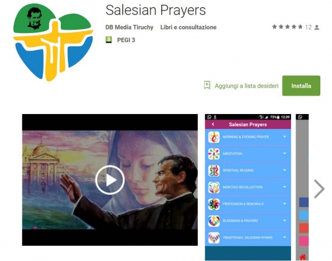 Indie – Ośrodek “Don Bosco Media” z Trichy opracował alikację z salezjańskimi modlitwami