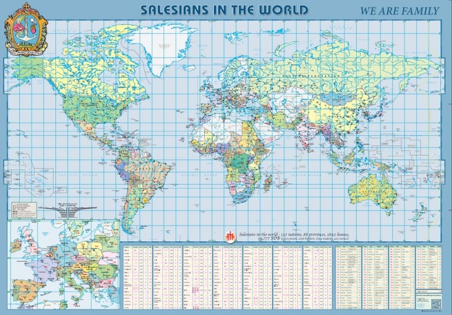 RMG - "Somos una gran familia": el nuevo mapa de los Salesianos en el mundo