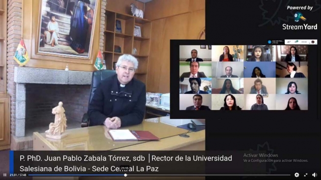 Bolivia – Primer acto de Colación de Grado Virtual que entregó la Universidad Salesiana de Bolivia (USB) en Cochabamba
