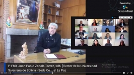 Bolivia – First online graduation ceremony at Salesian University of Bolivia