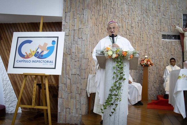 Ecuador – Il Nunzio Apostolico dell’Ecuador presiede l’Eucaristia durante il Capitolo Ispettoriale