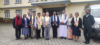Nepal - Visit of Salesian Bishops to "Don Bosco" center in Kathmandu