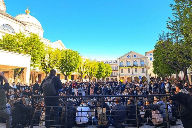 Itália – Jovens croatas visitam os Lugares Salesianos