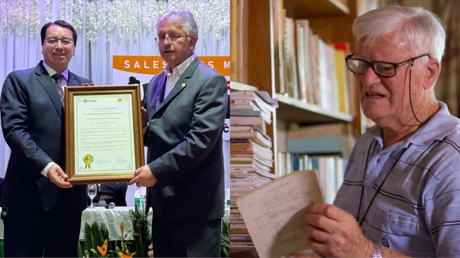 Equador – A Universidade Politécnica Salesiana confere o título de “Doutor «Honoris Causa» Póstumo” ao P. Siro Pellizzaro SDB