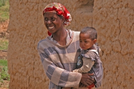 Etiópia – Uma Etiópia ao lado de mães e crianças