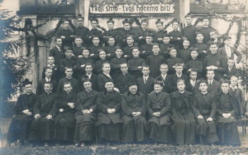 Slovenia - Filippo Rinaldi's visit to Salesian work in Radna in 1926