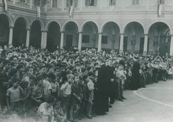 Italy - The Salesian Oratory at Sacro Cuore  in 1950