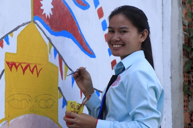 Camboya – Continúa el curso breve sobre producción mediática y redes sociales para jóvenes indígenas