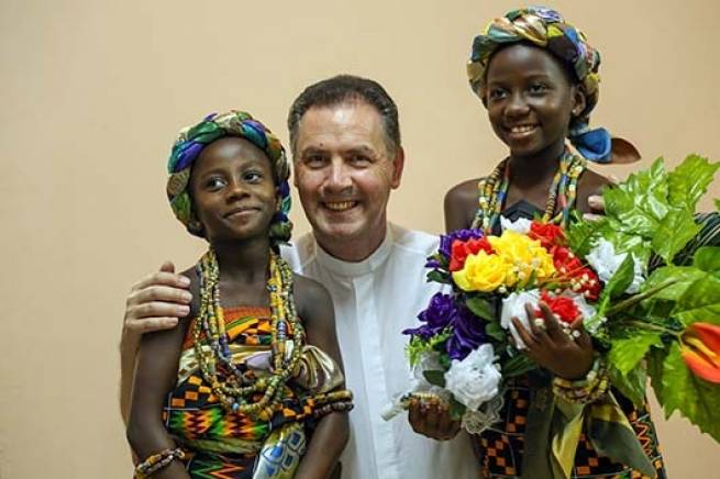 Ghana – Welcome, Fr. Ángel!