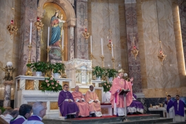 Italie - Le Cardinal Ángel Fernández Artime prend possession de la Diaconie de Sainte Marie Auxiliatrice