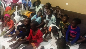 Sierra Leone - Sierra Leone children welcomed after natural disasters