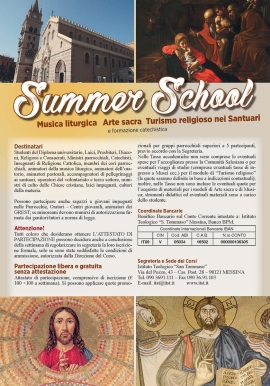 Italie - Une « École d'été » de musique liturgique, d'art sacré, de tourisme religieux et de formation catéchistique à l'Institut Théologique « San Tommaso » de Messine