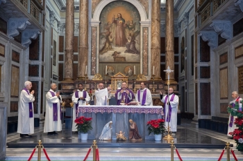 RMG – Celebración de Navidad en la Sede Central Salesiana, con el Rector Mayor y el Ecónomo General
