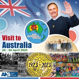 RMG – Visite du Recteur Majeur à la Province d’Australie-Pacifique (AUL)