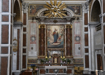 Italie – L'autel dédié à Marie Auxiliatrice : « L'autel des pleurs de Don Bosco »