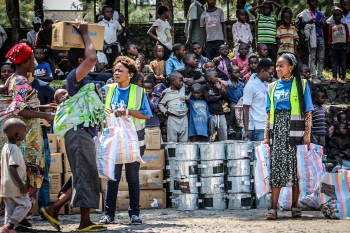 Repubblica Democratica del Congo – 26mila sfollati hanno bisogno di tutto nei terreni dell’opera “Don Bosco Ngangi”