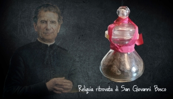 RMG - Recovered the relic of Don Bosco. "We thank God and all those who have helped and supported us"