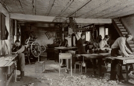 Niemcy – Warsztaty stolarskie w Salezjańskim Ośrodku im. Księdza Bosko, 1926 rok