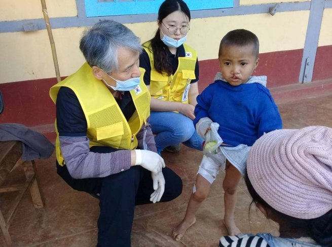 Myanmar – Gli “angeli in giallo” per la seconda volta ad Anisakan