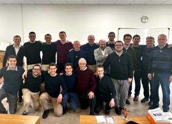 Itália – Visita do P. Gildasio Mendes ao Noviciado do Colle Don Bosco