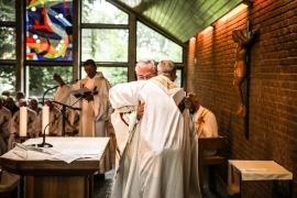 Belgium – Fr. Bart Decancq officially takes charge as the new provincial of BEN Province
