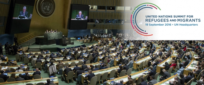 ONZ – Deklaracja Nowojorska w sprawie migrantów i uchodźców: obecność salezjańska na szczycie ONZ