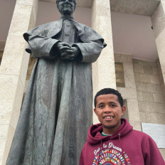 RMG – The missionaries of the 155th Salesian Missionary Expedition: Angelot Dorisse Herimampionona Rakotonirina, from Madagascar (MDG) to the Albania-Kosovo-Montenegro (IME) Delegation