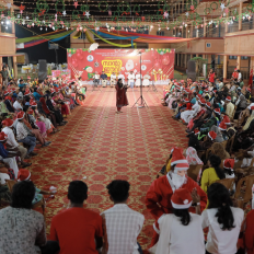 India – Survivors of the Wayanad Landslide Celebrate Christmas at Don Bosco