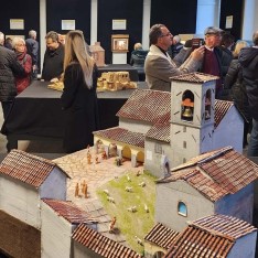 Italia – Inaugurazione della 25ª Mostra dei Presepi presso il Museo Casa Don Bosco